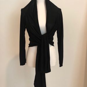 Herve Leger wrap slinky cardigan